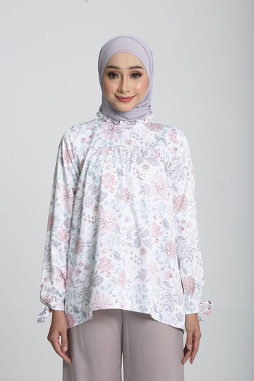 The Botanika Blouse in White